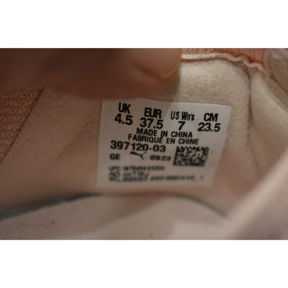 Women's Puma Pink Comfort Ballet Flats Soft Foam Sock Liner Size 7 - Picture 9 of 10